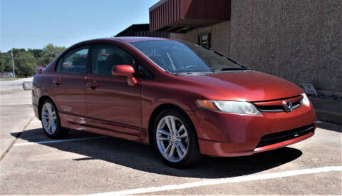 2007 Honda Civic for sale at M G Motor Sports in Tulsa OK