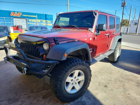 2010 Jeep Wrangler Unlimited for sale at FM AUTO SALES in El Paso TX