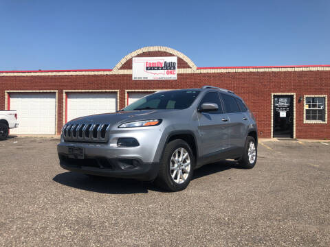 2016 Jeep Cherokee for sale at Family Auto Finance OKC LLC in Oklahoma City OK