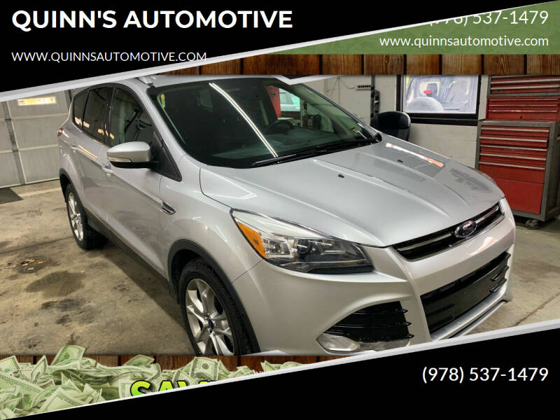 2014 Ford Escape for sale at QUINN'S AUTOMOTIVE in Leominster MA
