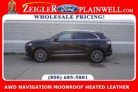 2019 Lincoln Nautilus for sale at Zeigler Ford of Plainwell - Jeff Bishop in Plainwell MI