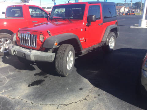 2009 Jeep Wrangler for sale at Classic Connections in Greenville NC