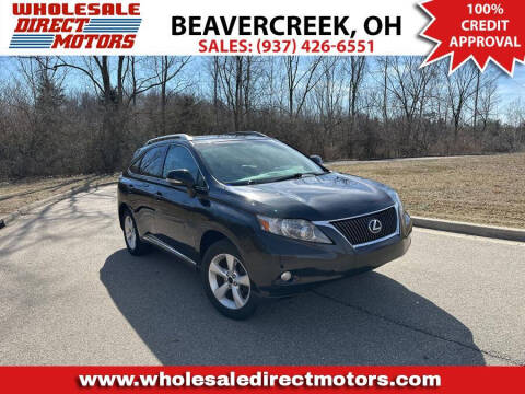 2012 Lexus RX 350 for sale at WHOLESALE DIRECT MOTORS in Beavercreek OH