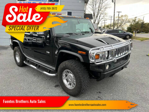 2006 HUMMER H2 for sale at Fuentes Brothers Auto Sales in Jessup MD