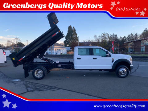 2018 Ford F-550 Super Duty for sale at Greenbergs Quality Motors in Napa CA