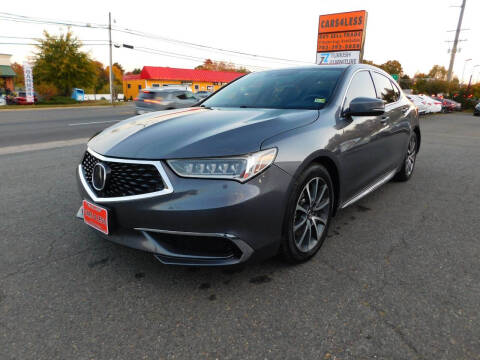 2018 Acura TLX for sale at Cars 4 Less in Manassas VA