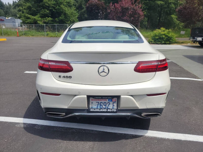 2018 Mercedes-Benz E-Class E 400
