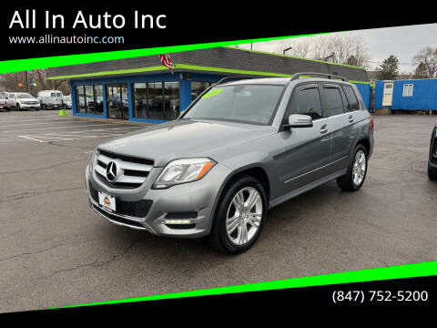 2014 Mercedes-Benz GLK for sale at All In Auto Inc in Palatine IL