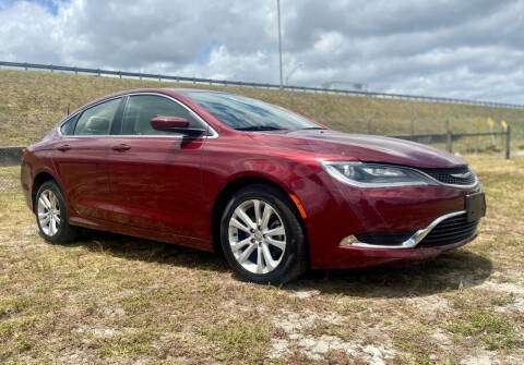 2015 Chrysler 200 for sale at Cars N Trucks in Hollywood FL