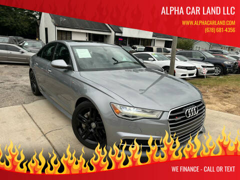 2016 Audi A6 for sale at Alpha Car Land LLC in Snellville GA