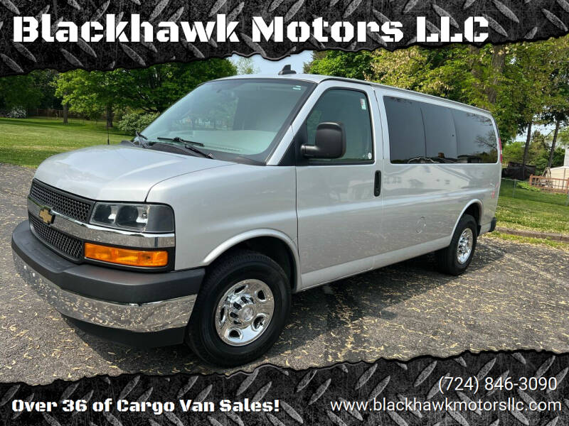 2018 Chevrolet Express for sale at Blackhawk Motors LLC in Beaver Falls PA