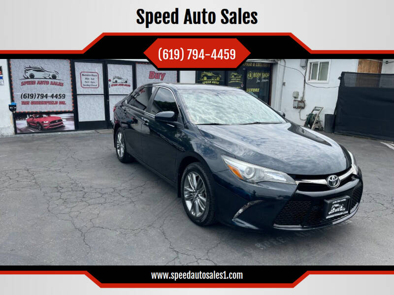 2016 Toyota Camry for sale at Speed Auto Sales in El Cajon CA