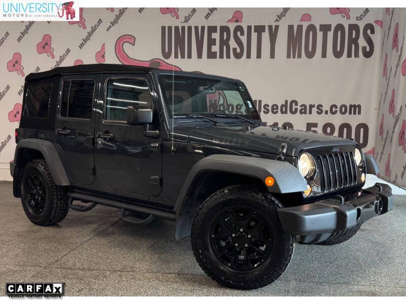 2017 Jeep Wrangler Unlimited Willys Wheeler