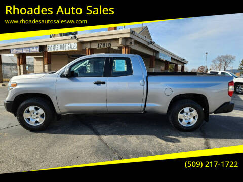 2014 Toyota Tundra for sale at Rhoades Auto Sales in Spokane Valley WA