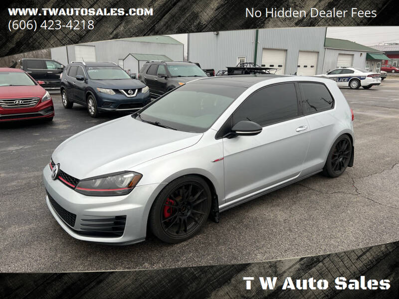 2015 Volkswagen Golf GTI for sale at T W Auto Sales in Science Hill KY