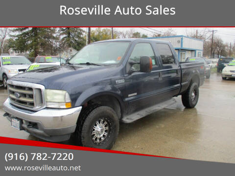 2003 Ford F-250 Super Duty for sale at Roseville Auto Sales in Roseville CA