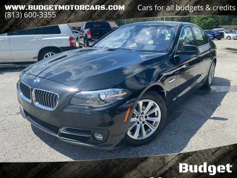 2015 BMW 5 Series for sale at Budget Motorcars in Tampa FL