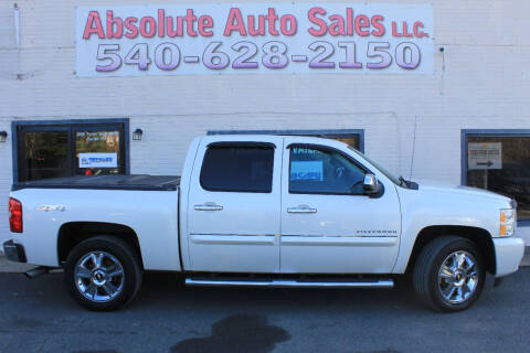 2012 Chevrolet Silverado 1500 for sale at Absolute Auto Sales in Fredericksburg VA