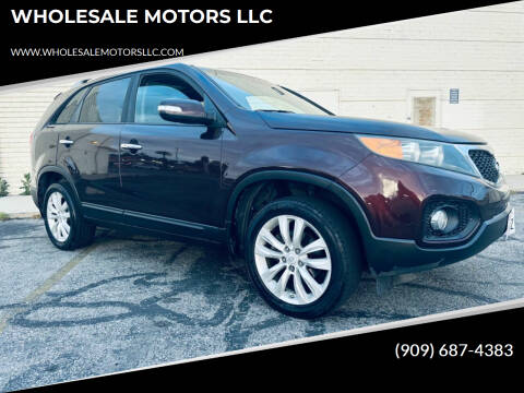 2011 Kia Sorento for sale at WHOLESALE MOTORS LLC in Riverside CA