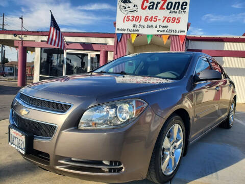 2012 Chevrolet Malibu for sale at CarZone in Marysville CA