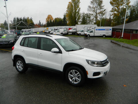 2015 Volkswagen Tiguan for sale at J & R Motorsports in Lynnwood WA