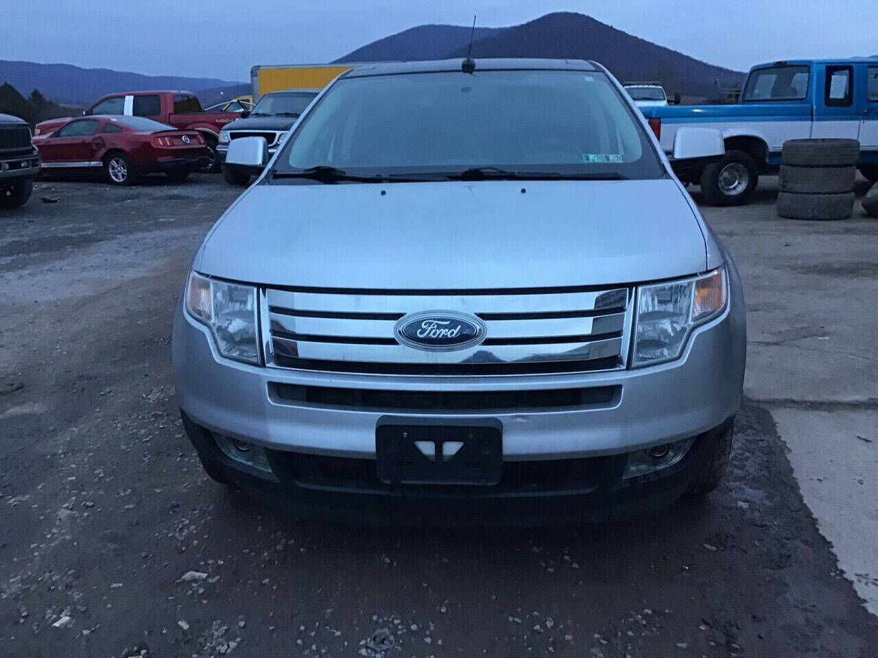 Silver 2010 Ford Edge SEL AWD SEL 4dr Crossover 2