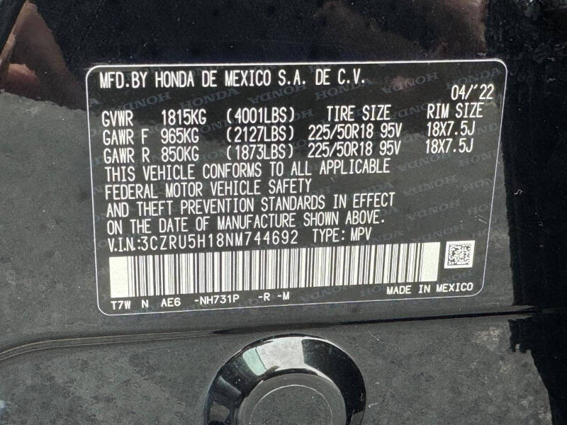 2022 Honda HR-V Sport