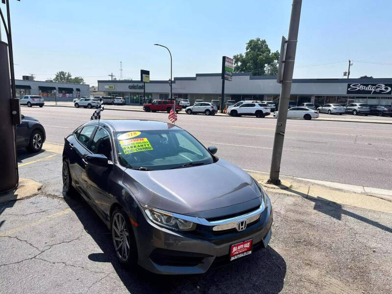2018 Honda Civic for sale at JBA Auto Sales Inc in Stone Park IL