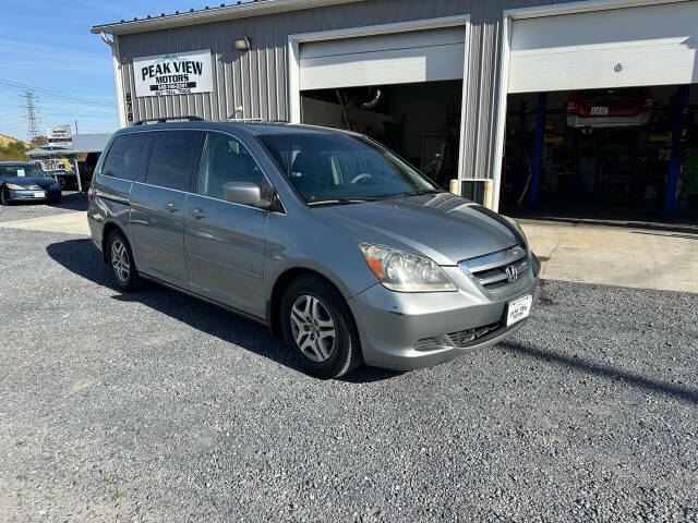 2005 Honda Odyssey for sale at PEAK VIEW MOTORS in Mount Crawford, VA