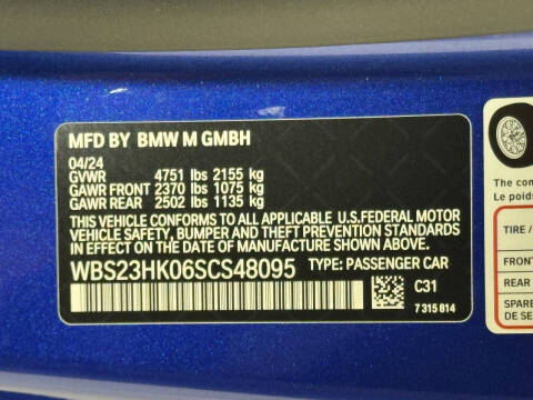 2025 BMW M4 Competition