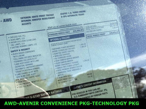 2026 Buick Encore GX Avenir