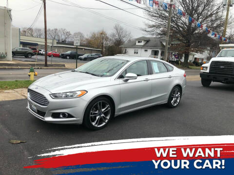 2013 Ford Fusion for sale at DelBalso Preowned in Kingston PA