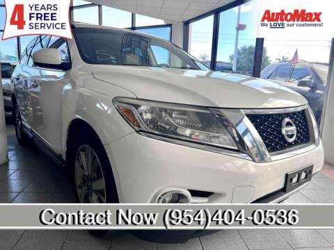 2014 Nissan Pathfinder for sale at Auto Max in Hollywood FL