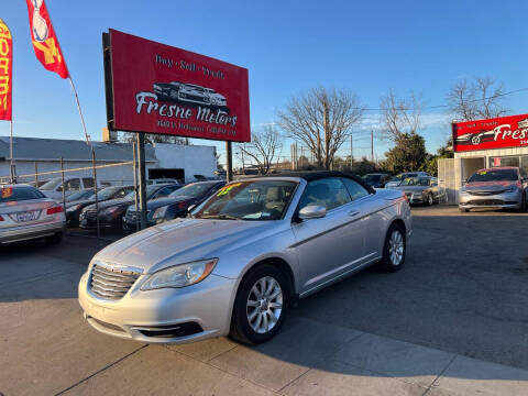 2012 Chrysler 200 for sale at FRESNO MOTORS in Fresno CA