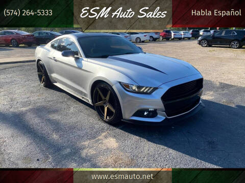 2016 Ford Mustang for sale at ESM Auto Sales in Elkhart IN