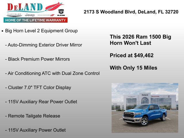 2026 RAM 1500