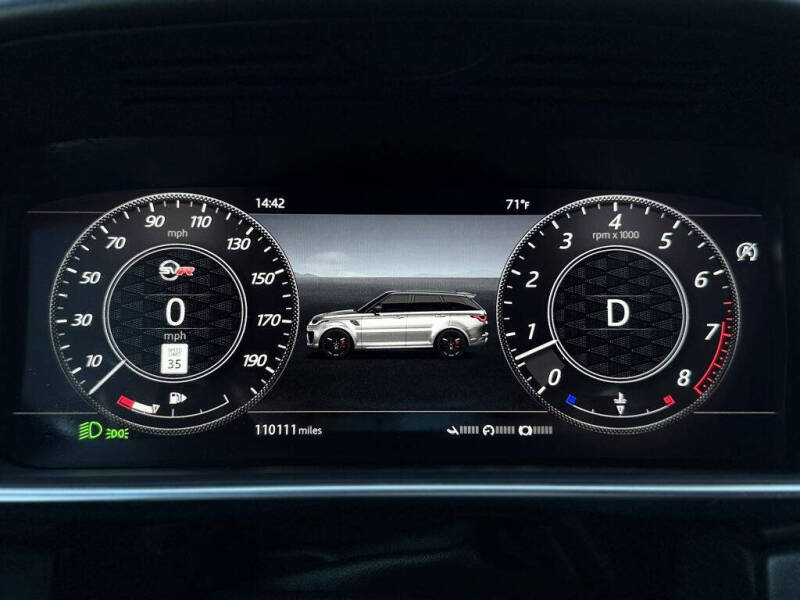 2019 Land Rover Range Rover Sport SVR