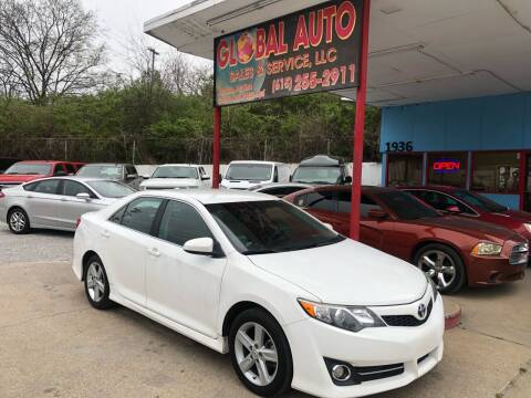 2012 Toyota Camry for sale at Global Auto Sales and Service in Nashville TN