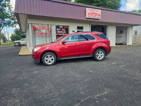 2013 Chevrolet Equinox for sale at Maximum Auto Group II INC in Cortland OH