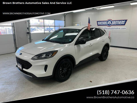 2020 Ford Escape Hybrid for sale at Brown Brothers Automotive Sales And Service LLC in Hudson Falls NY