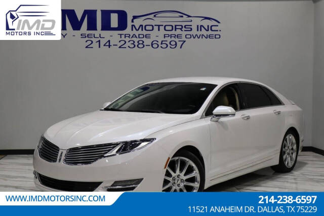 2015 Lincoln MKZ Hybrid for sale at IMD MOTORS, INC in Dallas, TX