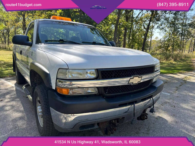 2002 Chevrolet Silverado 2500HD for sale at Route 41 Budget Auto in Wadsworth IL