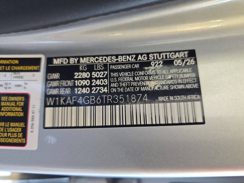 2026 Mercedes-Benz C-Class C 300