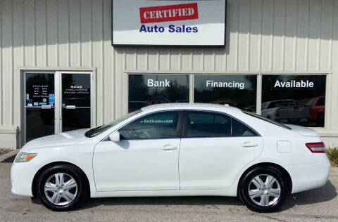 2010 Toyota Camry for sale at Certified Auto Sales in Des Moines IA