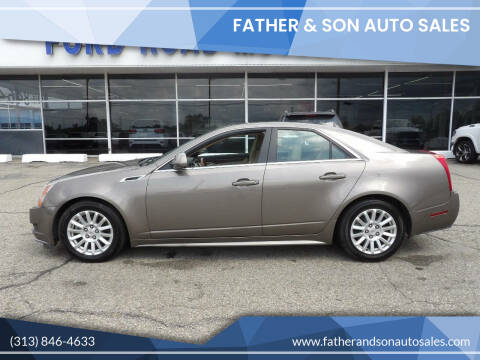 2012 Cadillac CTS for sale at Father & Son Auto Sales in Dearborn MI