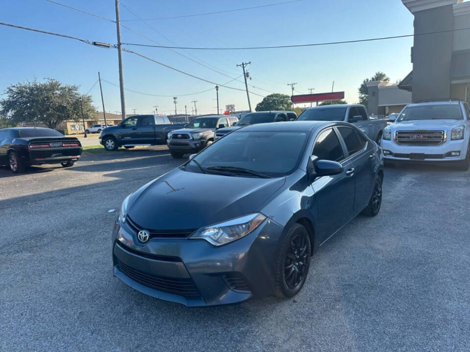 2015 Toyota Corolla for sale at Auto Haven Frisco in Frisco, TX