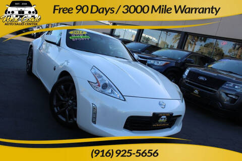 2014 Nissan 370Z for sale at West Coast Auto Sales Center in Sacramento CA