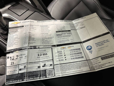 2019 Chevrolet Corvette Stingray