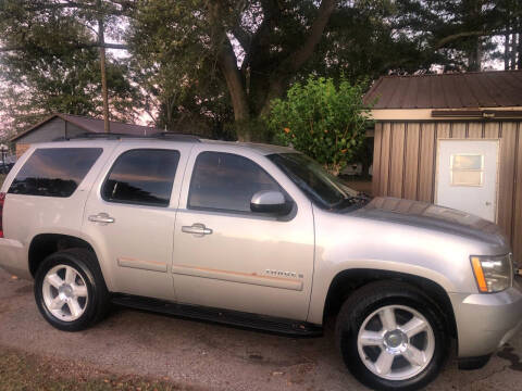 2007 Chevrolet Tahoe for sale at HICKS AUTO SALES in Moulton AL