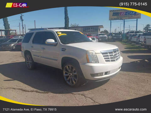 2008 Cadillac Escalade for sale at Escar Auto in El Paso TX